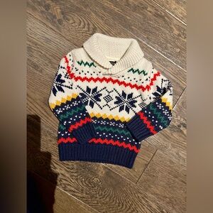 NWT Hudson’s Bay Company - Kids/Unisex Sweater, Cozy Knit with Nordic Pattern